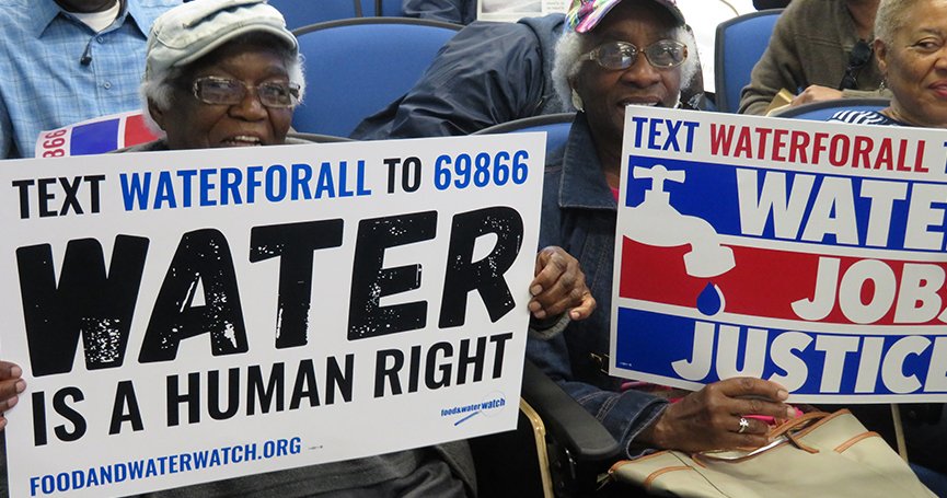 43 Grupper opfordre yderligere vand overkommelige foranstaltninger i Baltimore Midt COVID-19